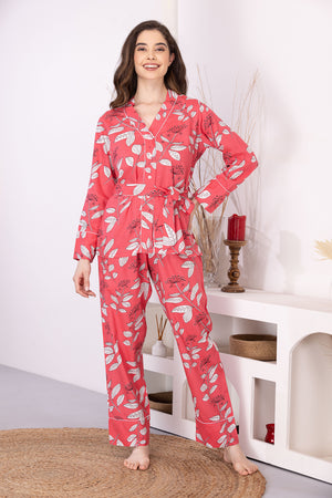 Co-ord set in Printed Rayon
