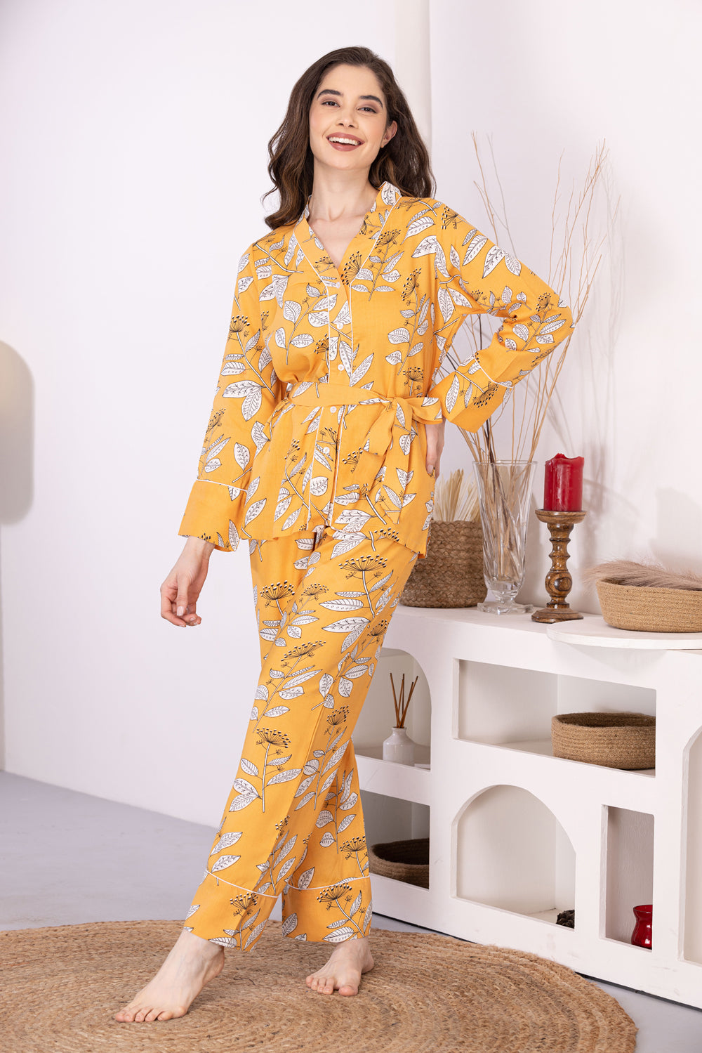 Summer Co-ord set in printed Rayon