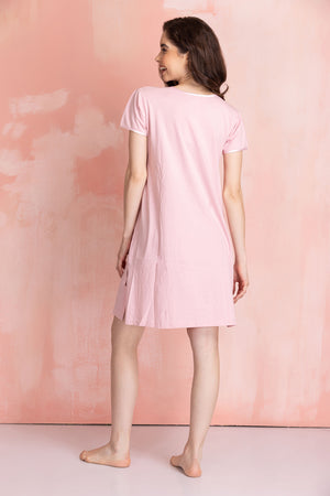 Pure cotton short nightie