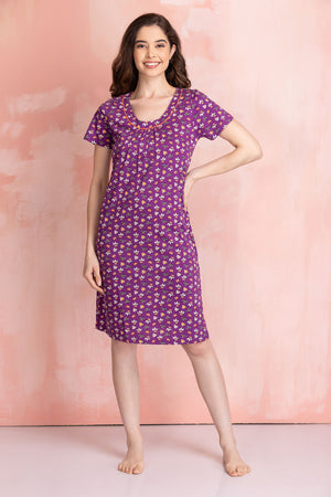 Pure Cotton short Nightie