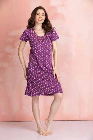 Pure Cotton short Nightie