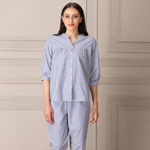 Pure Cotton Button Down Night suit Private Lives