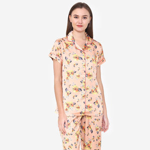 Floral Print Satin Night suit Private Lives