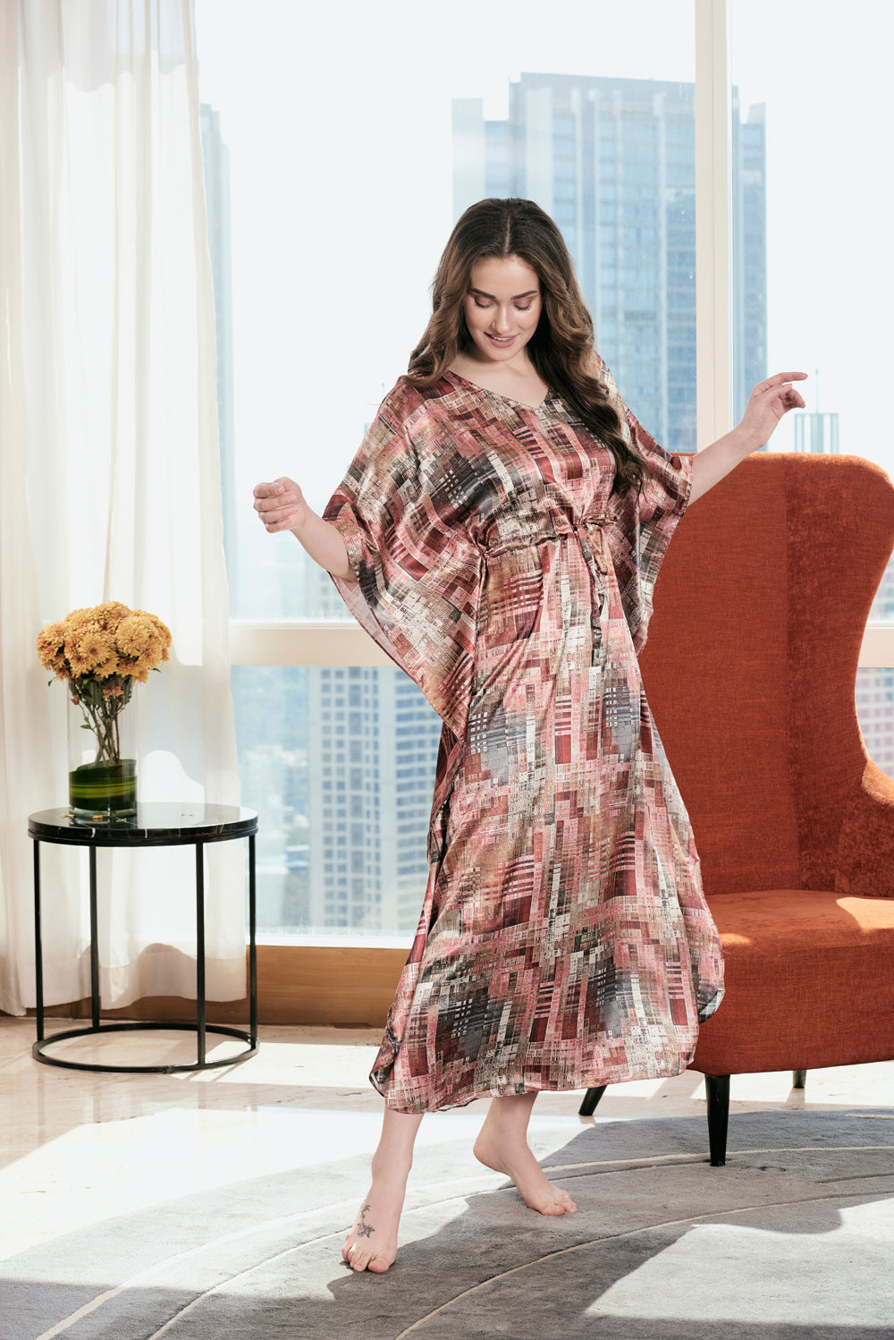 Explore Stylish Kaftan Nightsuits For Women Private Lives