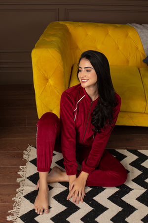 Track suit in Super soft velvet
