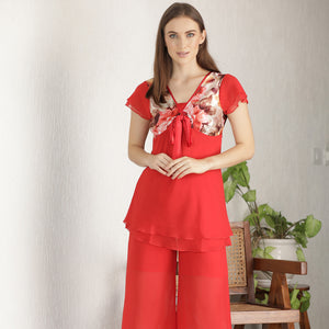Double Chiffon Night suit Private Lives