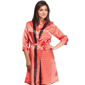 Peach Short Gown Private Lives