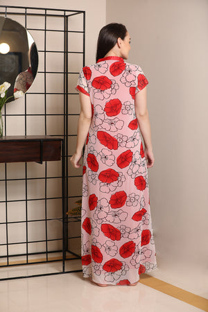 Floral print Double chiffon Nighty Private Lives