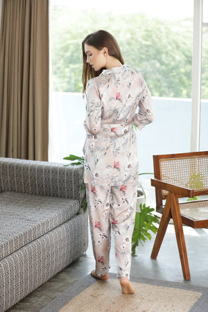 3 piece cami night suit with wrap Private Lives