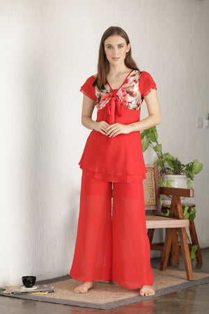 Double Chiffon Night suit Private Lives