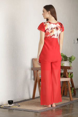 Double Chiffon Night suit Private Lives