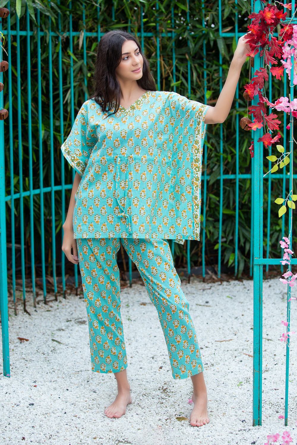 Pure cotton Kaftan Night suit Private Lives