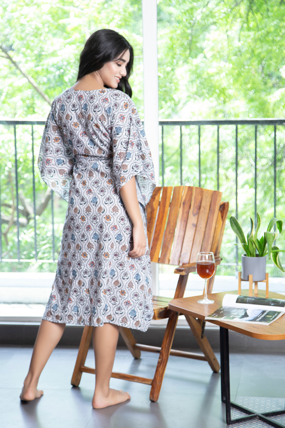 Knee length cotton nighty Private Lives