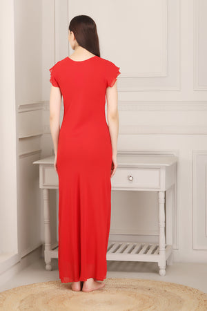 Elegant Double chiffon Nighty Private Lives