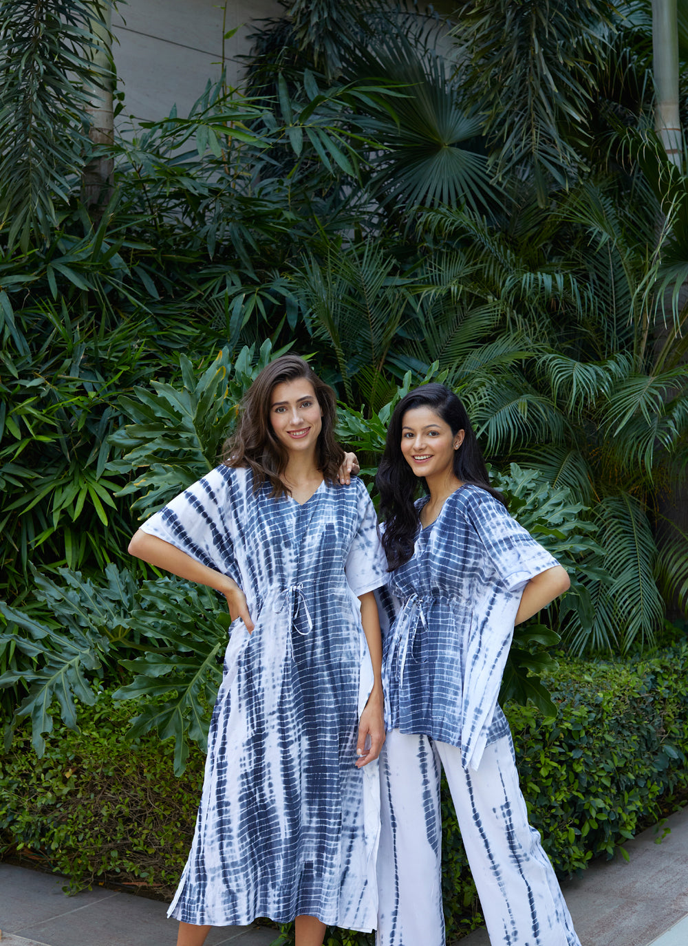 Leher Tye & Dye Kaftan night-suit Private Lives