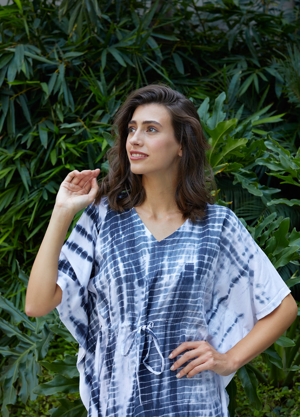 Leher Tye & Dye Kaftan night-suit Private Lives