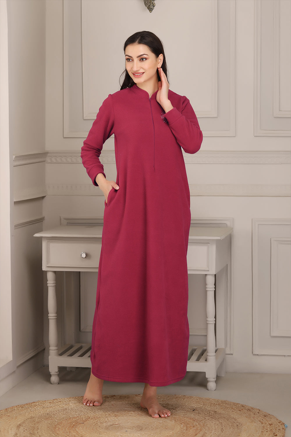 Snuggle with a snowflake cozy lounging polar nightie Private Lives