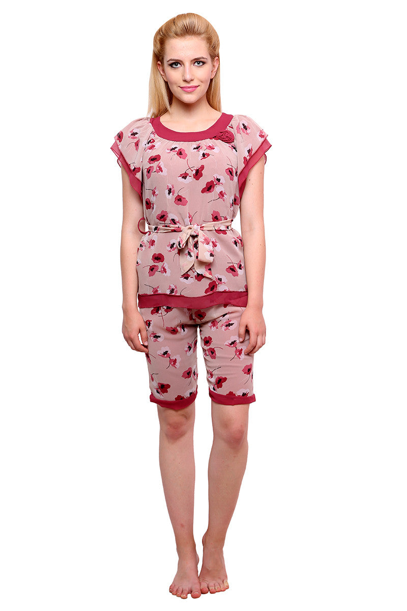 Rose Top & Shorts - Private Lives