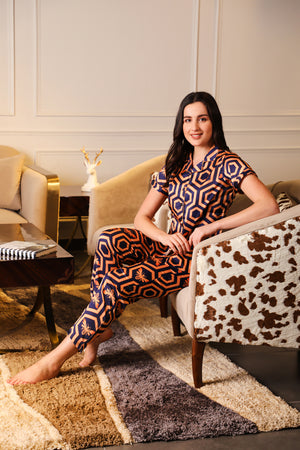 Elegant Satin Night suit Private Lives