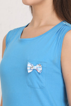 Comfy Hosiery Night suit with Capri Blue Private Lives