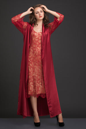 Maroon 2Pcs Set - Private Lives
